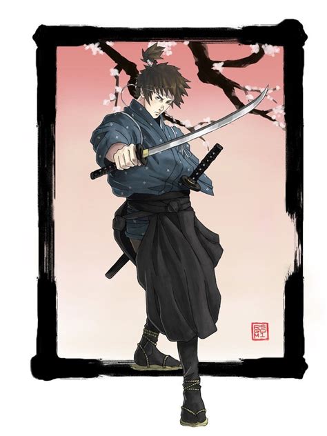samurai kenji  rgm  deviantart main characters anime characters arte ninja ajin