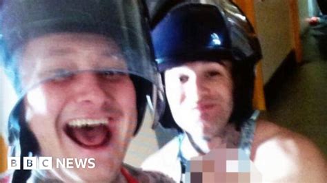 hmp birmingham riot selfie inmates cleared of rioting bbc news