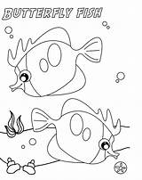 Coloring Fish Puffer Butterflyfish Pages Sketch Kids Designlooter Drawing 5kb 1659 Printable Getcolorings Getdrawings Paintingvalley Sea Life sketch template