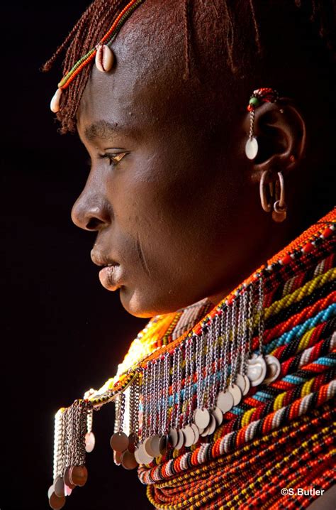 africa samburu woman loyangalani lake turkana kenya
