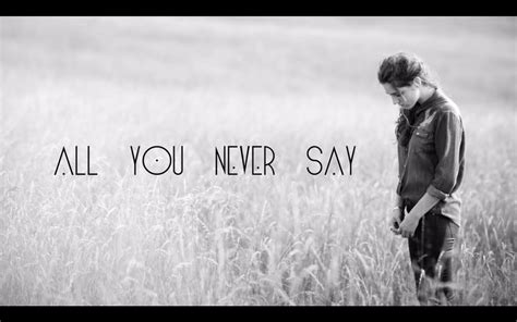 Birdy All You Never Say [official Lyric Video] Youtube