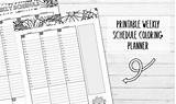 Coloring Weekly Printable Schedule Pages Category sketch template