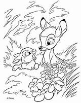 Bambi Coloring Pages Faline Getcolorings Color sketch template