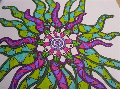 tentacle flower colouring close  lolas reviews