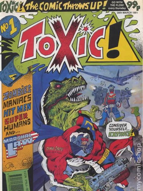 Toxic 1991 United Kingdom Comic Books
