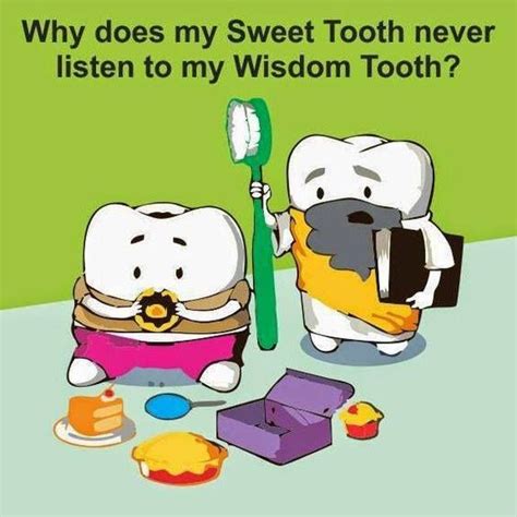 Too Cute Dental Jokes Wisdom Teeth Dental Fun