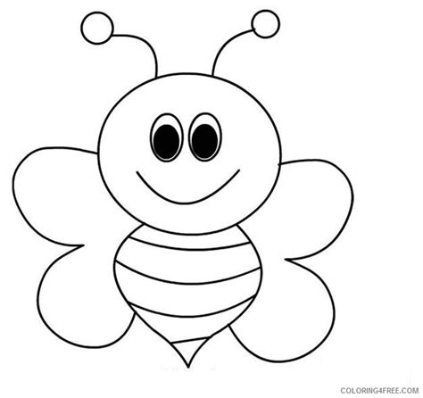 bee coloring pages  preschool coloringfree coloringfreecom
