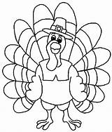 Coloring Dinde Thanksgiving Coloriages sketch template