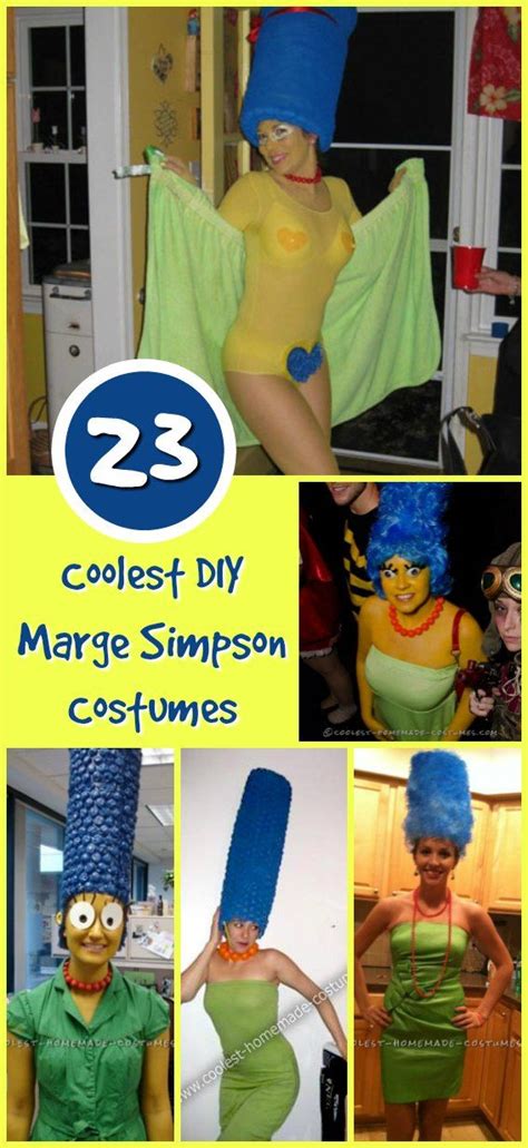 23 awesome blue haired marge simpson costume ideas