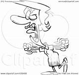 Furious Screaming Businesswoman Stomping Toonaday Outline Illustration Cartoon Royalty Rf Clip Ron Leishman 2021 sketch template