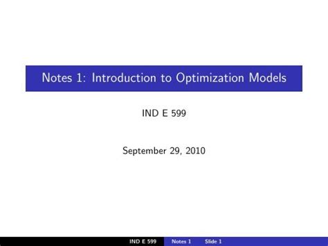 notes  introduction  optimization models cbr wiki