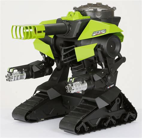 bright rc mech robo cannon radio control toy robot green walmart canada
