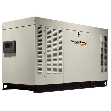 generac protector series kw natural gas  propane standby generator single phase