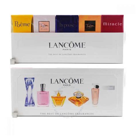 lancome mini set  lancome mini  piece set  fragrances beauty mini set