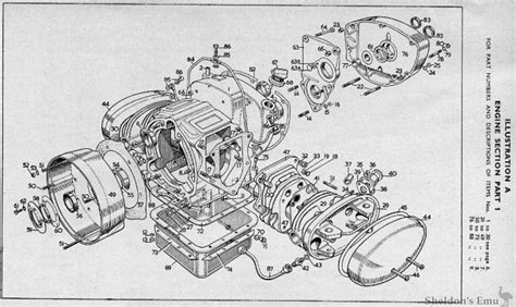 velocette  valiant engine diagram