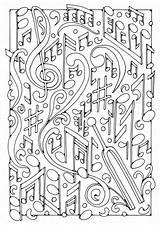 Muziek Musical Sheets sketch template