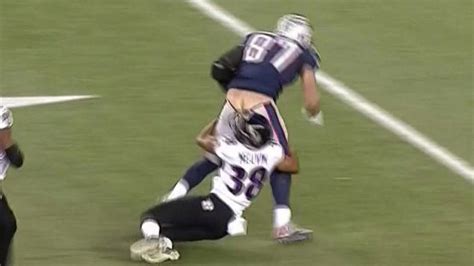 The Baltimore Ravens Got A Face Full Of Rob Gronkowskis Butt