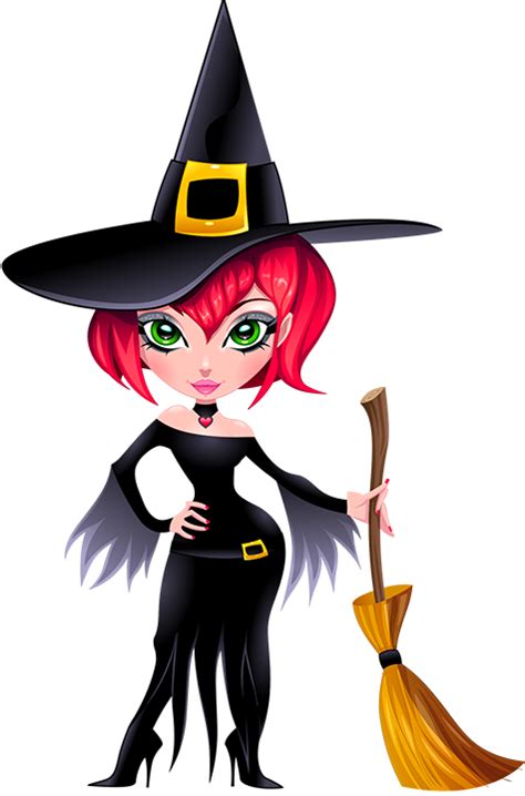 s halloween cartoon witch funny witch beautiful witch