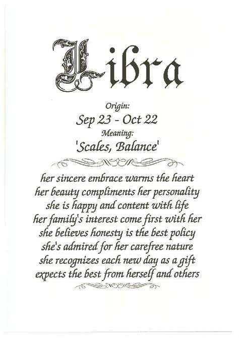 Libra Female Happy Birthday Card Anytime Greeting Cards