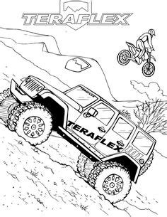 printable jeep truck coloring pages fun  kids truck
