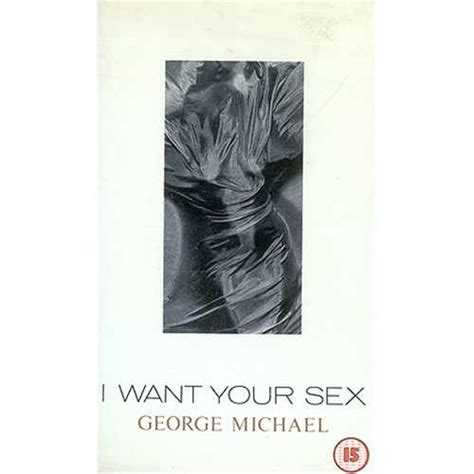 George Michael I Want Your Sex Uk Video Vhs Or Pal Or Ntsc 55530