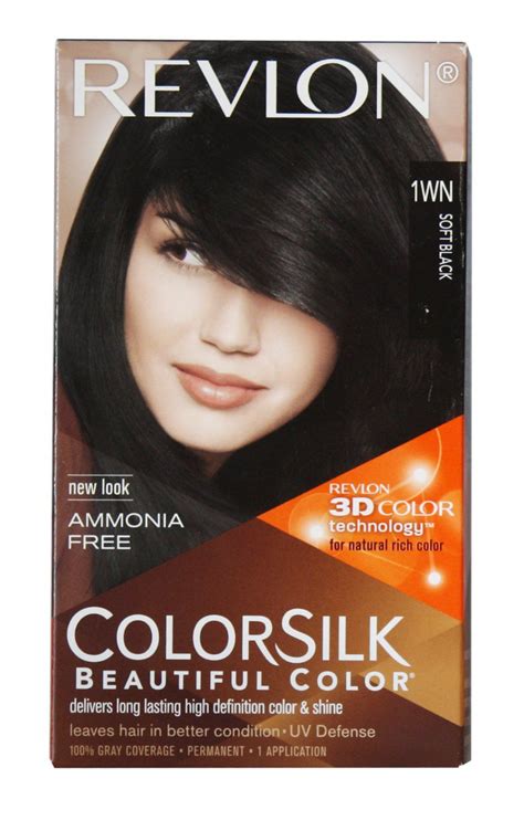 revlon soft black hair color 40ml buy revlon soft black hair color