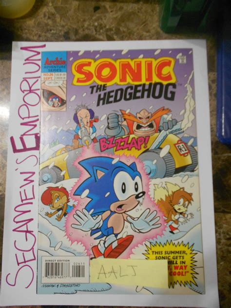 Sonic The Hedgehog Issue 26 Nm [sega Comic Archie]