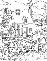 Towns Colouring Printable sketch template