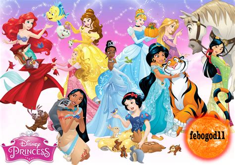 Disney Princess Best Friends By Febogod11 On Deviantart