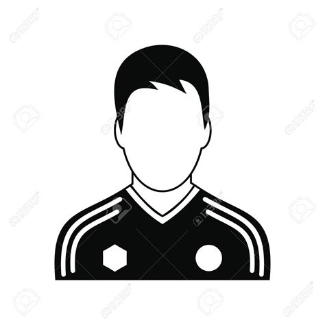 soccer player icon   icons library