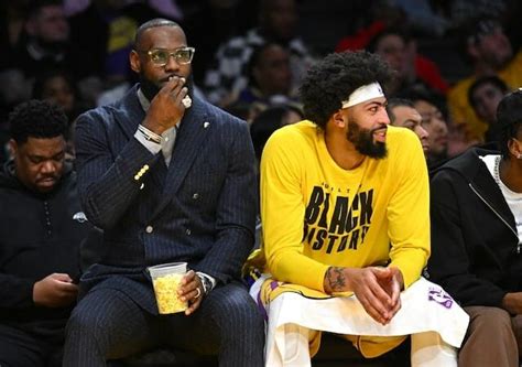 Lakers News Anthony Davis Explains Body Language During Lebron James