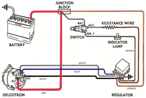 gm internal regulator wiring diagram