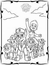Paw Patrol Coloring Pages Just Characters Template sketch template