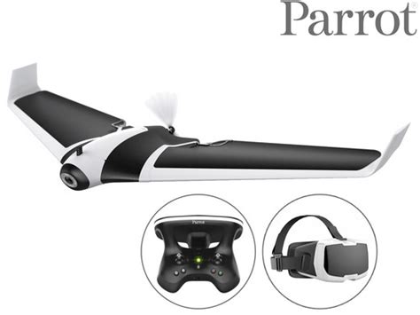 parrot disco fpv drohne skycontroller  vr brille internets   offer daily