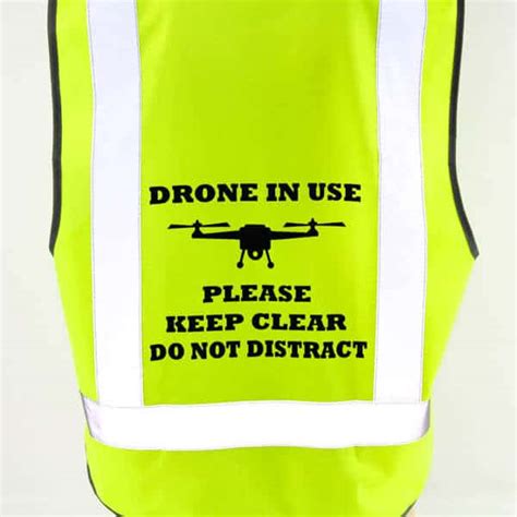 vis drone pilot safety vest drone   drone image drone accessories australia