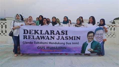 Komunitas Janda Sukabumi Dukung Cak Imin Jadi Presiden Sosok