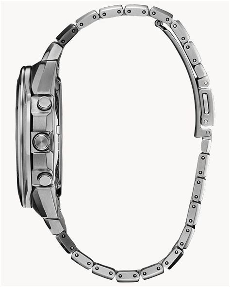 super titanium armor black dial titanium 1 dlc plated link bracelet
