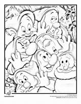 Coloring Pages Disney Snow Adult Grumpy Dwarfs Dwarf Cartoon Printable Kids Seven Adults Color Colouring Book Cartoons Printables Sheets Movie sketch template