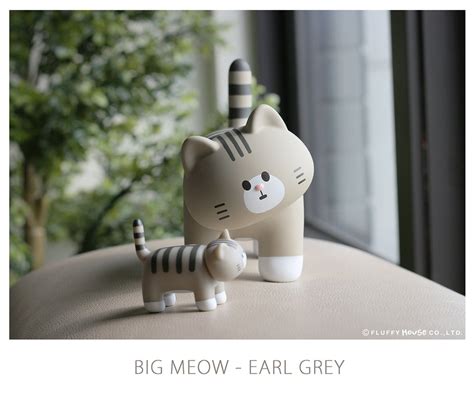 my home cat big meow series earl grey strangecat toys