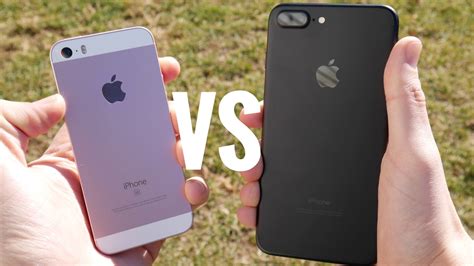 Iphone Se Vs Iphone 7 Plus Which Should You Buy Youtube