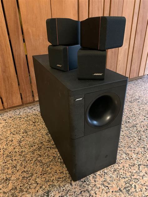 bose acoustimass  series ii speaker system  amp audio soundbars speakers