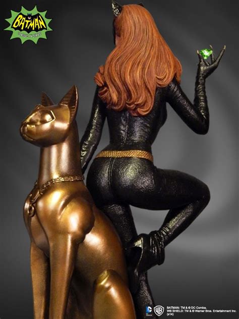 batman 1966 julie newmar catwoman statue mightymega