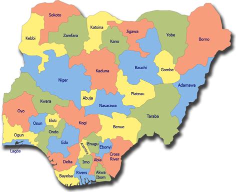 map  nigeria   png images