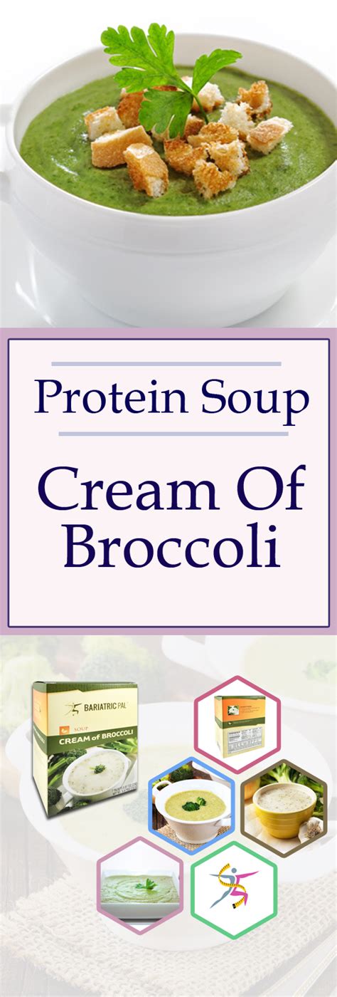 Bariatricpal Protein Soup Cream Of Broccoli Food