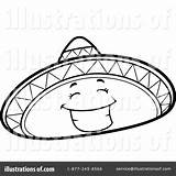 Sombrero Mexican Hat Coloring Drawing Clipart Getdrawings Getcolorings Paintingvalley Drawings sketch template
