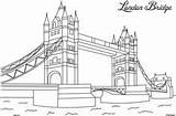Colouring Coloring Palace Buckingham London sketch template
