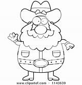Rush Gold Coloring Pages Prospector Miner Cartoon California Chubby Drawing Clipart Waving Thoman Cory Getdrawings Outlined Vector Colouring Getcolorings Print sketch template