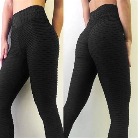 Elastic Waist Breathable Women Yoga Pants Sport Gym Leggings Running