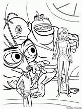 Monsters Coloring Susan Aliens Vs Cockroach Smaller Become Has Pages Dr Cartoons Bartender Dropped sketch template