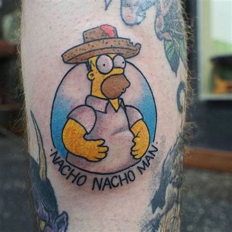 Verrücktesten Homer Simpson Cartoon Tattoos Simpsons